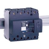 Miniature circuit-breaker, Acti9 NG125L, 4P, 50 A, D curve, 50 kA (IEC 60947-2)