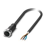 SAC-3P- 1,5-PUR/P12FS SH - Sensor/actuator cable