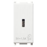 C-USB supply unit 5V 1,5A 1M white