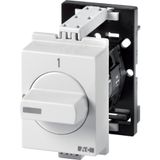 ON-OFF switches, TM, 10 A, service distribution board mounting, 2 contact unit(s), Contacts: 3, 90 °, maintained, With 0 (Off) position, 0-1, Design n