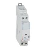 Contactor for high power - bipolar 230V~ - 2F - 25A - 1 module