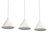 DECOR PULP PENDANT 3XE14 WT LEDV