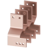 Connection lugs distribution busbar up to 4x30x10 mm system: non-cascaded, main busbar: front, position: left bottom, right top, D: 600, 800 mm W: