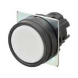 Pushbutton A22NZ 22 dia., bezel plastic, flat, alternate, cap color op A2270202B