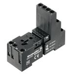 Relay socket, IP20, 2 CO contact , 12 A, Screw connection