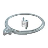 QWT UW 3 2M G Suspension wire with universal angle 3x2000mm