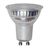 LED GU10 MR16 Glass 50x54 230V 345Lm 4W 827 36° AC Non-Dim