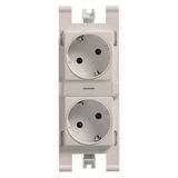 T1088 PL T1088 PL - Duplex Schuko socket outlet