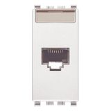 RJ45 Cat6 Netsafe FTP outlet white