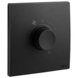 Mallia Senses 1 gang 100 watts - 5 speeds Fan controller - 230 volts - Matt Black