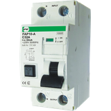 Residual current circuit breaker with over-current protection FAP10-A 32A 30mA