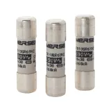 Cylindrical fuse-link gG 10x38 IEC 400VAC 4A With Striker