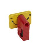 Replacement front handle for Vistop 32A switch-disconnector - red