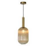 MALOTO Pendant O 20cm E27/40W Amber/Messing