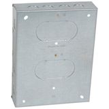 Synergy™ - Flush mounting box - for Grid system - 3x3 gang - for 18 modules