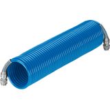 PPS-6-7,5-1/4-BL Spiral plastic tubing