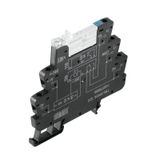 Relay module, cULus C1D2, 12 V DC ±20 %, Green LED, Free-wheeling diod