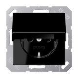 SCHUKO® socket with hinged lid A1521BFKIKLSW