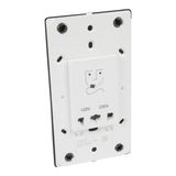 Arteor™ - Shaver socket - 230 V / 120-230 V - 3 modules - White