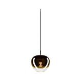 PANTILO CONVEX 29, Pendant lamp, 250cm, E27, max. 40W, gold