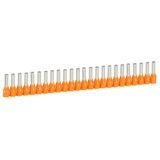 Ferrules in strips Starfix - cross section 4 mm² - orange