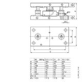 MOUNTING UNIT FOR LOAD CELLS SIWAREX WL280 RN-S SA 2T, 3.5T OR 5T INSTALLATION READY