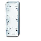 1703-24G Cover Frames Surface-mounted, dry Studio white