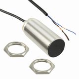 Proximity sensor, inductive, nickel-brass, long body, M30, shielded, 1 E2B 2206C