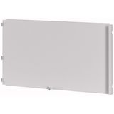 Front plate, blind, HxW= 300 x 800mm