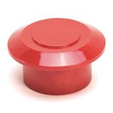 Allen-Bradley 800T-N160A Cap, 30mm Push Button, Red, Non-Illuminated Push-Pull Push Button