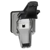 RJ45 socket Plexo IP66 IK08 category 6 FTP grey