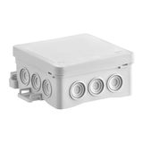 Surface junction box NS6 FASTBOX&HOOK grey
