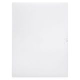 Flush-mounting cabinet Practibox³ - earth + neutral - white door - 54 modules