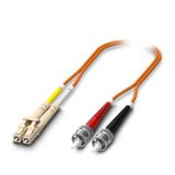 FOC-LC:PA-ST:PA-OM4:D01/1,5 - FO patch cable