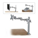 Adjustable LCD Arm Fully adjustable, flexible arm for monitors up to 10kg!