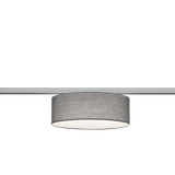 DUOline Hotel ceiling lamp 2xE27 30 cm grey