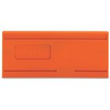 Separator plate 2 mm thick oversized orange