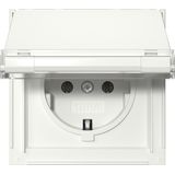 SCHUKO HC + in.sp. Gira TX_44 p.white