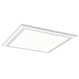 Carus LED ceiling lamp 43x43 cm matt white