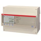 A43 313-100, Energy meter'Silver', M-bus, Three-phase, 80 A