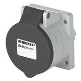 Mennekes Panel mounted recept., 16A4p7h500V, IP44 1675