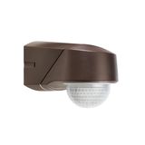 RC 230i IR motion detector,wall/ceiling mounting, IP54 brown