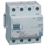 RCD DX³-ID - 4P - 230 V~ - 63 A - 30 mA - B type - neutral on left-hand