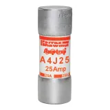 Fuse A4J - Class J - Fast-Acting 600VAC 300VDC 25A Ferrule