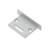 Profile endcap TBJ flat with cable entry incl. screws