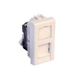 RJ45 socket tool-less category 5e FTP Matix