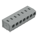PCB terminal block 2.5 mm² Pin spacing 5/5.08 mm gray
