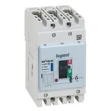 DPX³ 160HP 3P circuit breaker - Rated current 160A - Breaking capacity 100kA - Magneto-thermal protection