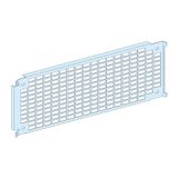 Universal slotted mounting plate, 4 modules