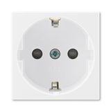 5525N-C03357 B Socket outlet 45×45 with earthing contacts, shuttered